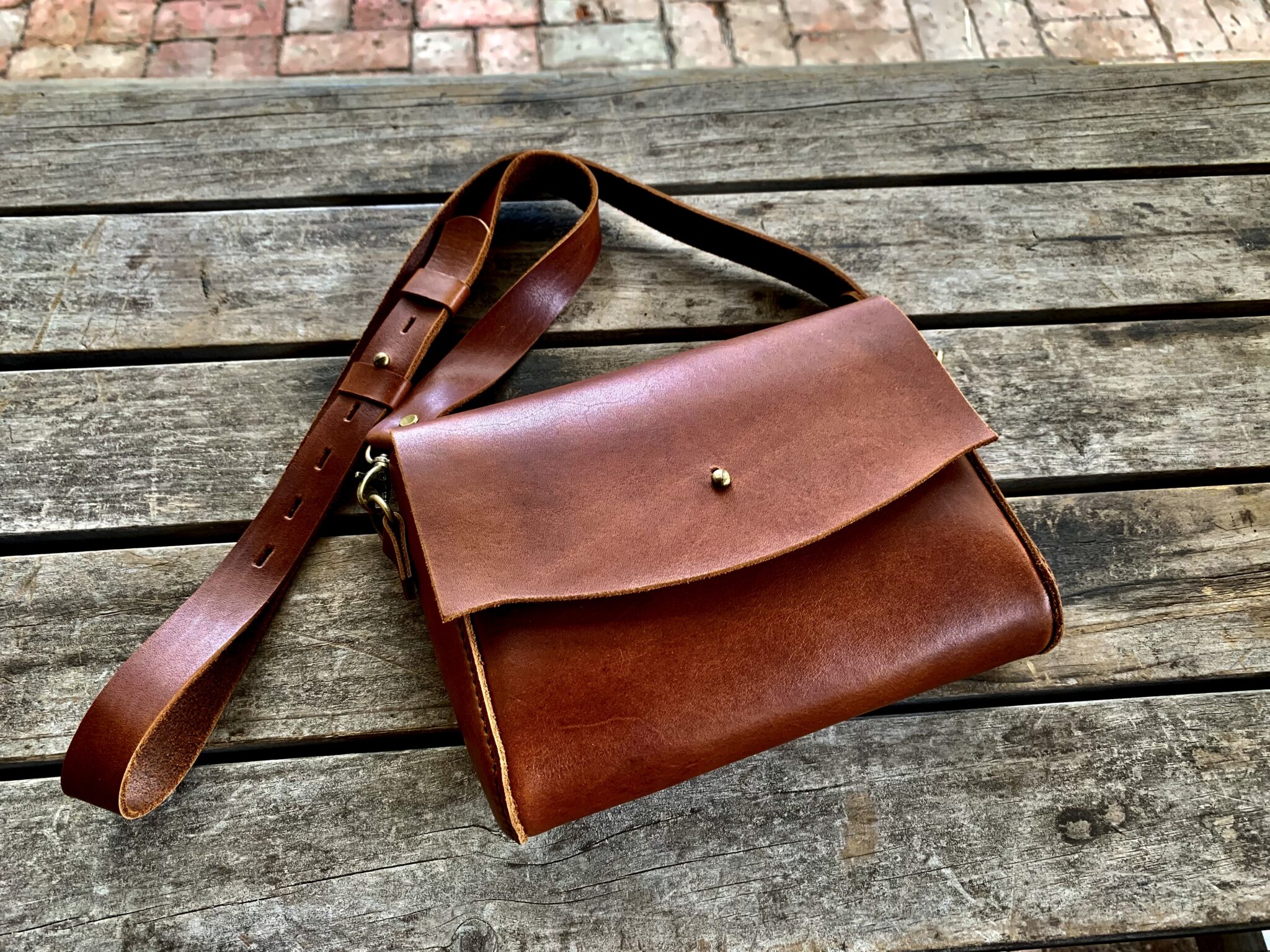 Handbag Whiskey - Jentina Leather Creations