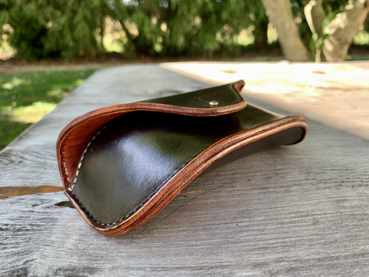 Leather Eyeglasses Sunglasses / Eyewear Case - Image 2