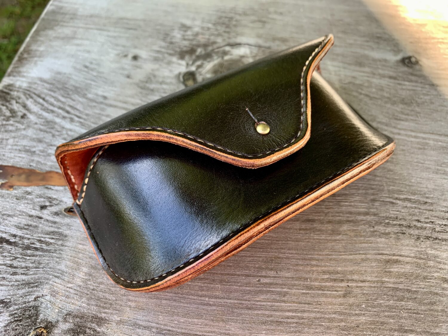 Leather Eyeglasses Sunglasses / Eyewear Case